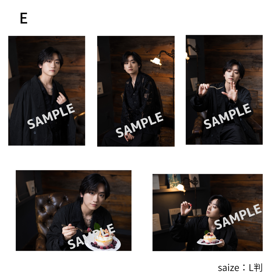 定本楓馬 ブロマイド5枚セット