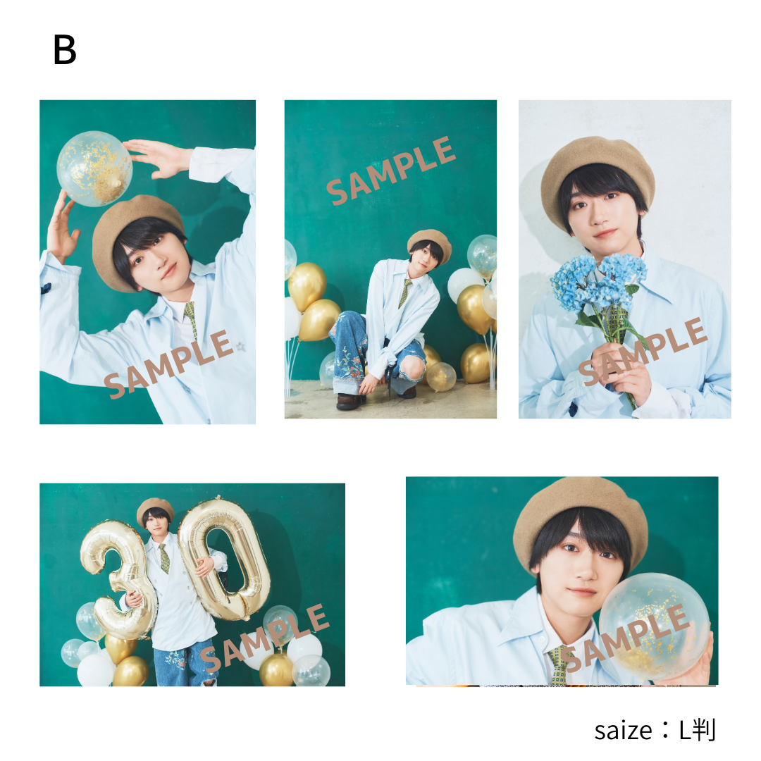 定本楓馬 ブロマイド5種セット