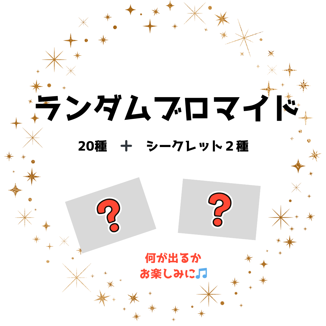 定本楓馬 ランダムブロマイド